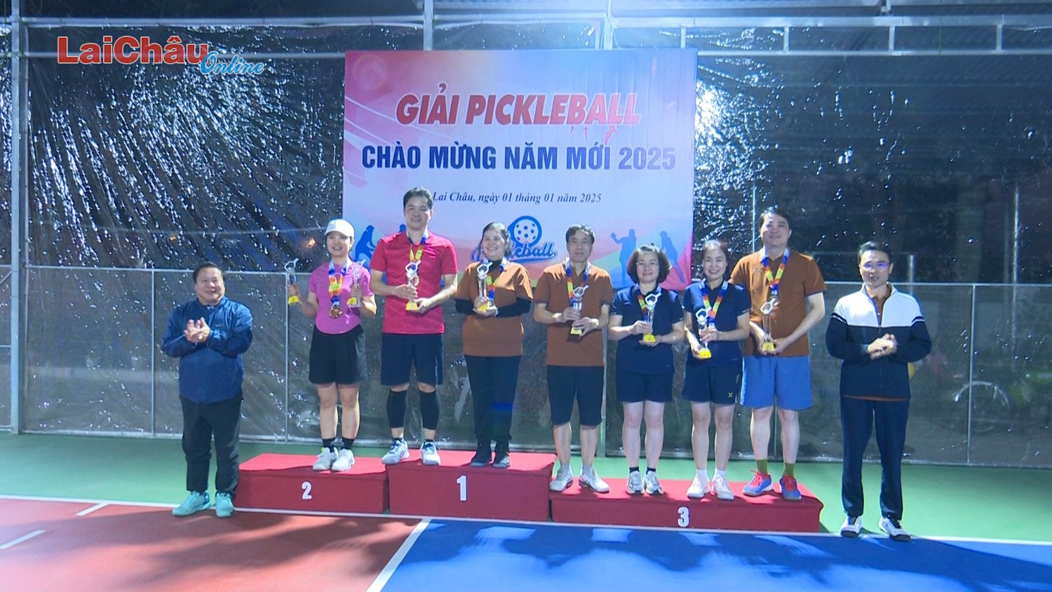 Giải Pickleball chào mừng năm mới 2025