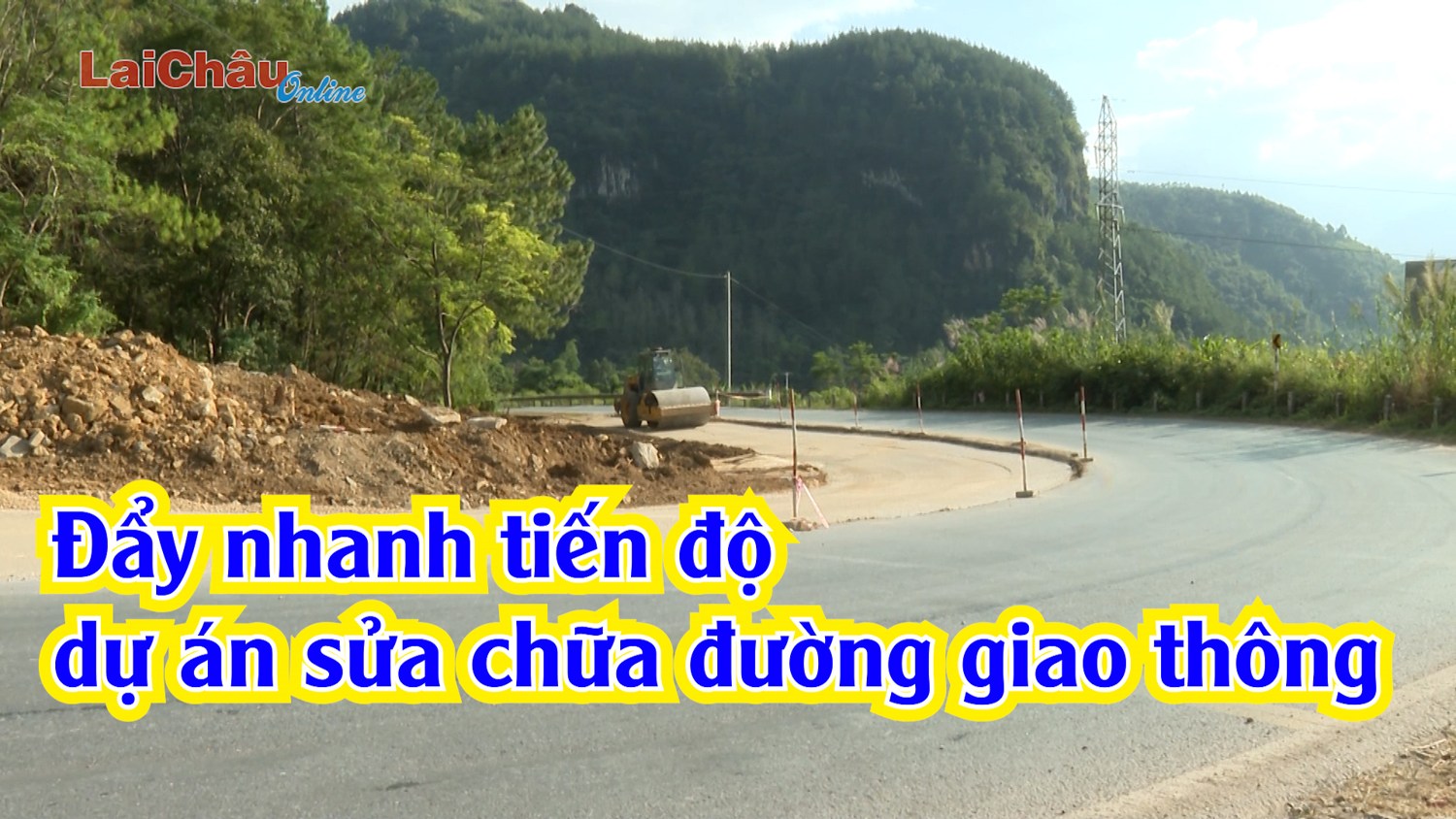 Đẩy nhanh tiến độ dự án sửa chữa đường giao thông