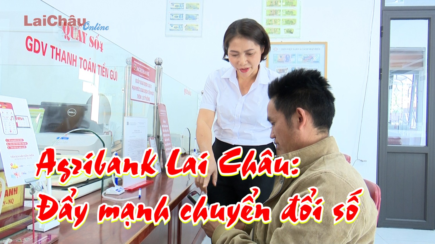 Agribank Lai Châu: Đẩy mạnh chuyển đổi số