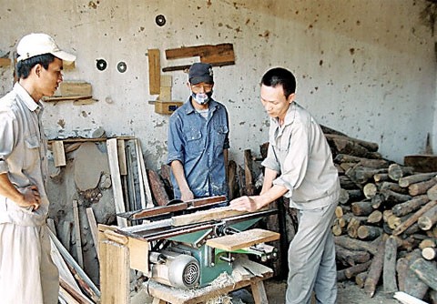 Ảnh trong bài: Học viên chăm chỉ lao động, cai nghiện.